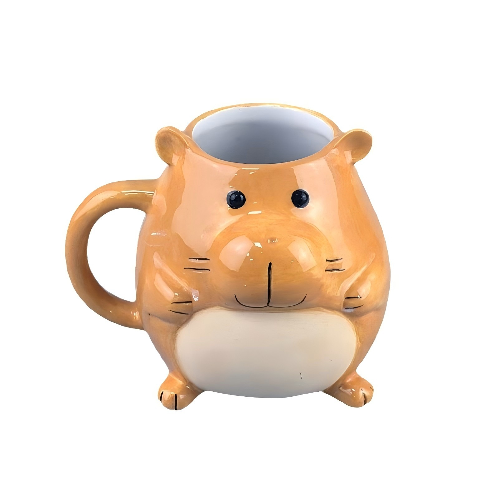 Copa de cerámica de cobaya de kapibala