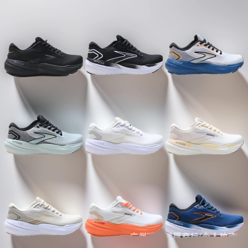Putian Foreign Trade Brooks Brooks Glycerin Glycerin 21 Cushioning Breathable Non-Slip Casual Running Shoes