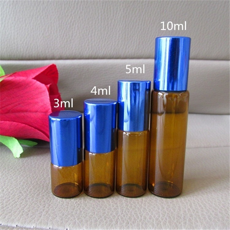 メーカーは、2、3、4、5、10mlの茶色のローラーボールボトル、ガラスボールボトル、チューブ香水ボトルを在庫しています。|undefined