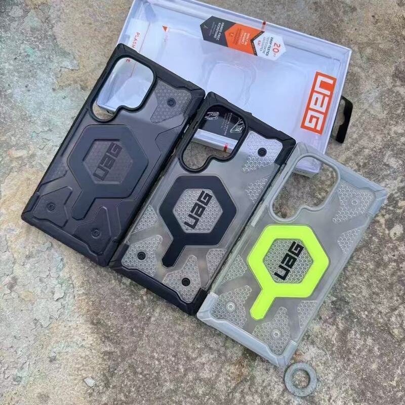 Uag Explorer Is Suitable for Samsung S25Ultra All-Inclusive Mobile Phone Case, New Protective Cover, Soft Shell, Magnetic Suction for Apple 14