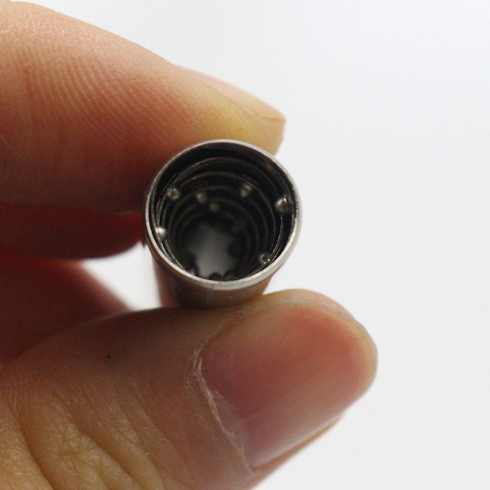 Acampar al aire libre picnic barbacoa pistola de soplado de fuego tubo retráctil de soplado de fuego portátil de acero inoxidable palo de soplado de fuego