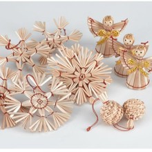 创意稻草工艺品 幼儿园装饰品 幼教用品 稻草工艺品 景区礼品