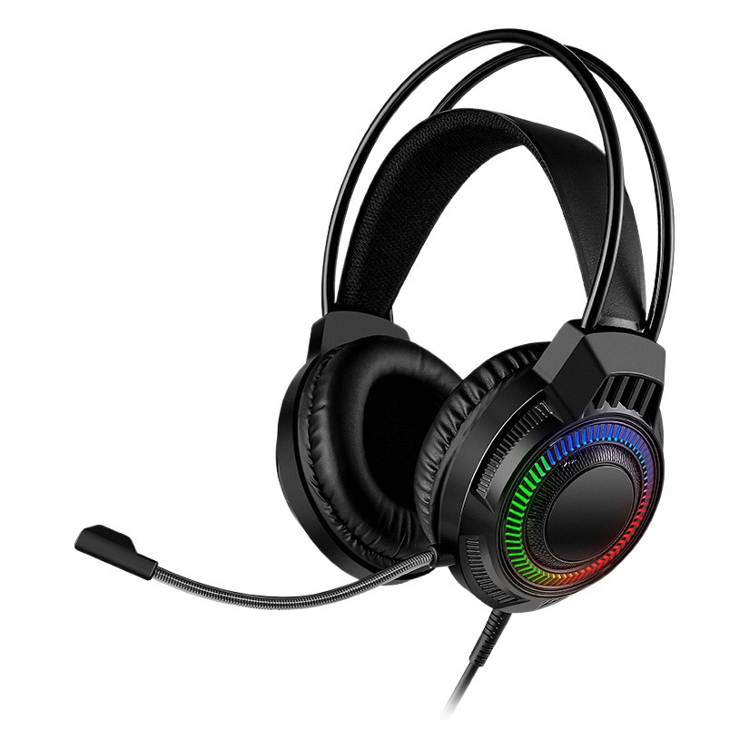 Suministro directo de fábrica 705 Auriculares auriculares e-sports juego con cable auriculares USB auriculares RGB luminoso