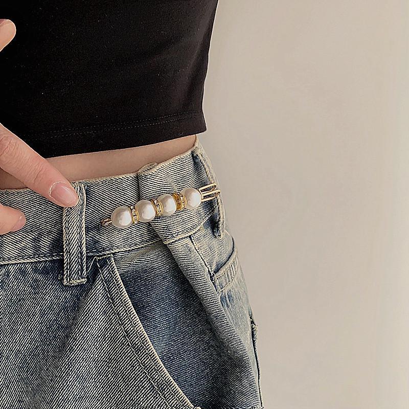 Fitted brace pearl, protection buckle, high-end protective underware, pin, accessories, 7.5cm
