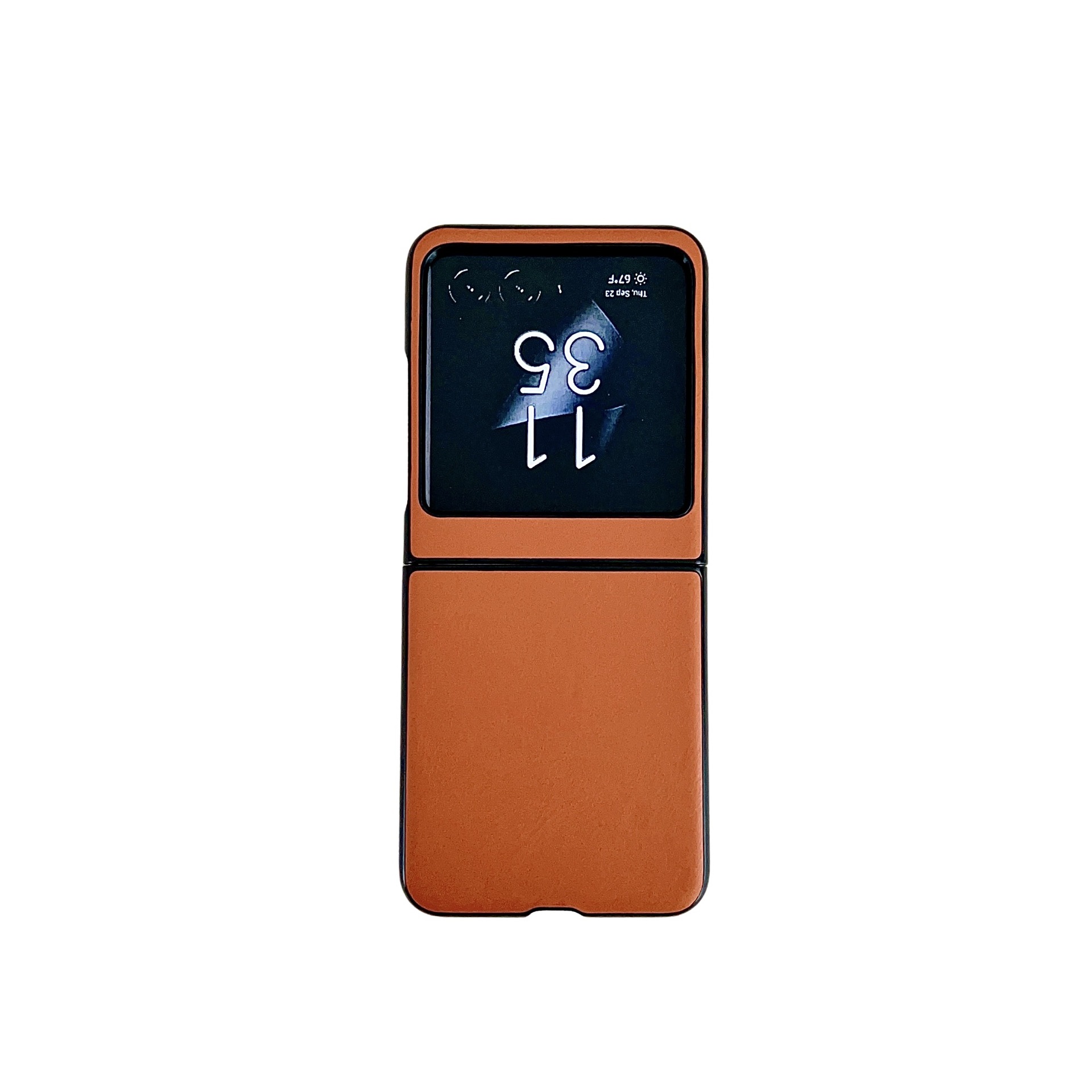 Adatto per Motorola RAZR 60 Ultra 50 40 Ultra Nuova custodia per telefono pieghevole con texture in similpelle a tinta unita_voghion.com