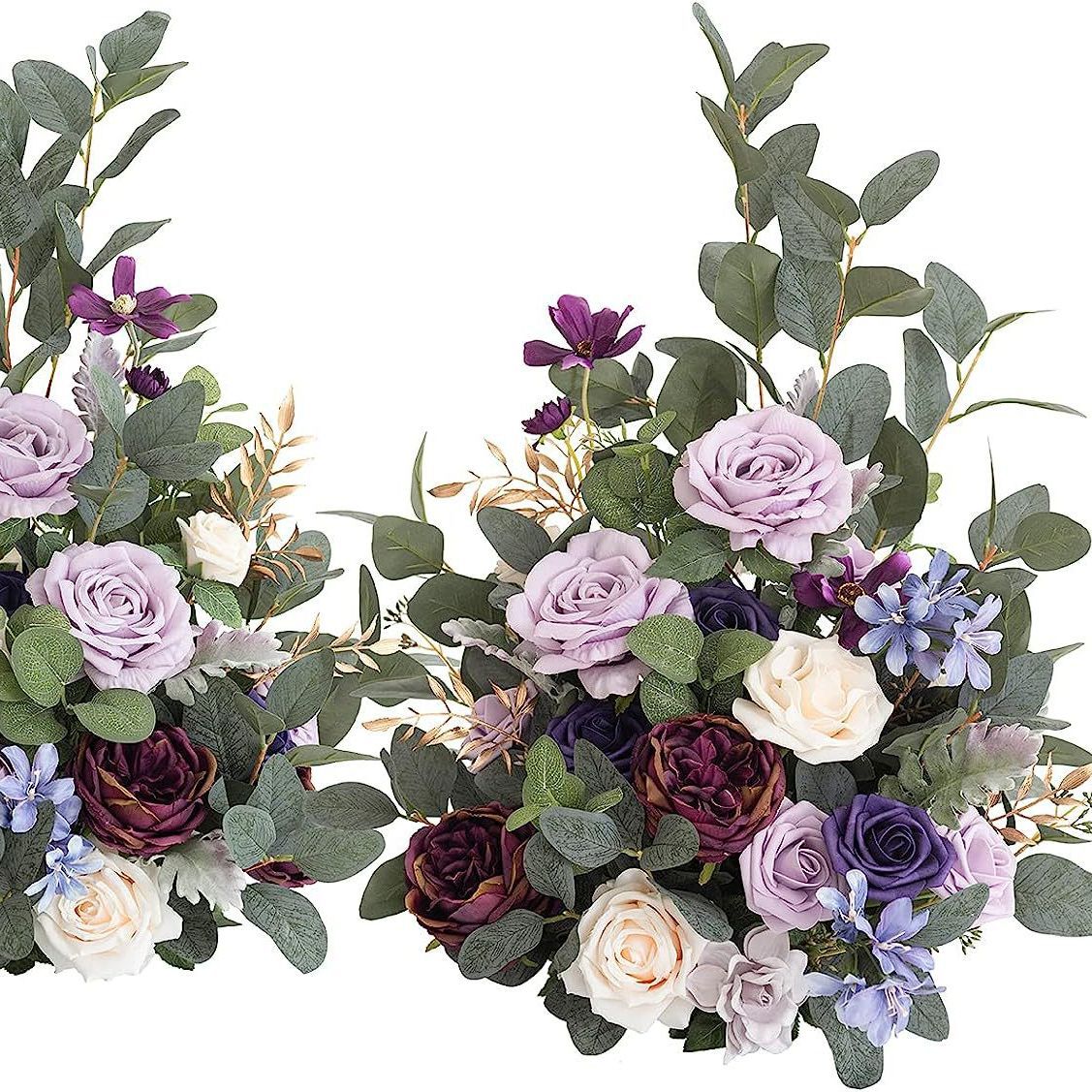 Amazon suministro directo de fábrica fiesta Festival la boda chimenea pasillo arco entrada decoración Fondo flor artificial ajuste