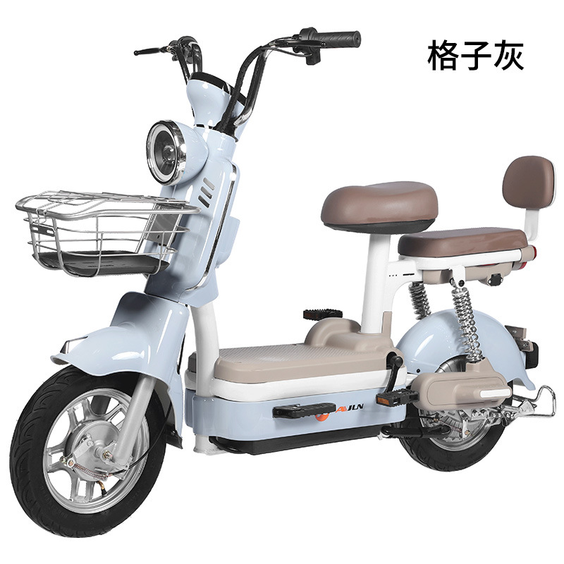 Exportación de comercio exterior fábrica transfronteriza al por mayor coche eléctrico estándar nacional adulto nuevo coche de batería de bicicleta eléctrica doble