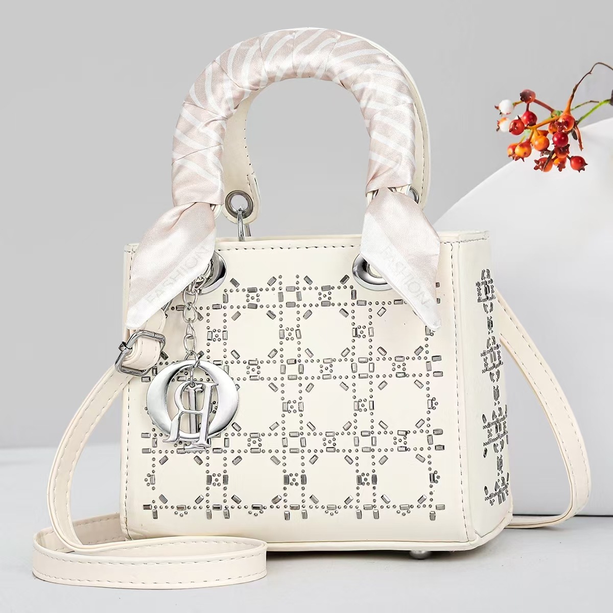 Versión coreana de todo fósforo bolso cuadrado pequeño bolso femenino comercio exterior 2025 fabricante de verano nuevo bolso de mensajero de un solo hombro Xia Tiandi