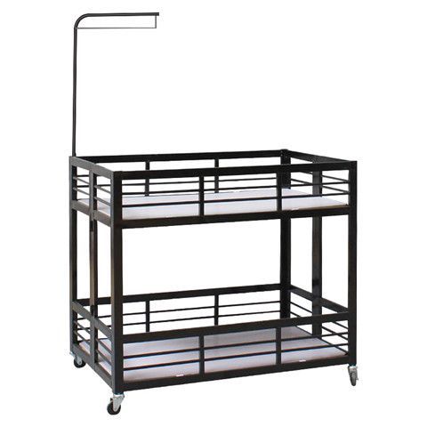 服装店促销车甩货车超市花车货架特价车促销台折叠展示架处理柜子