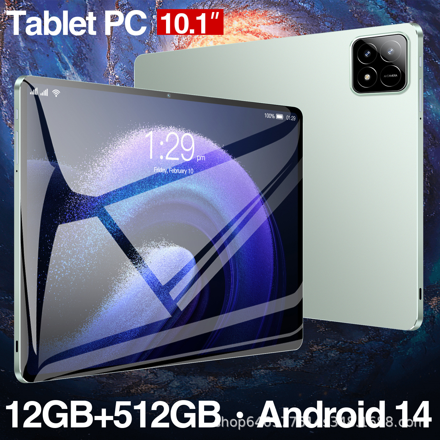 4+32GB跨境专供10寸平板电脑PAD7S 高清屏4G全网通速卖通ozon爆款