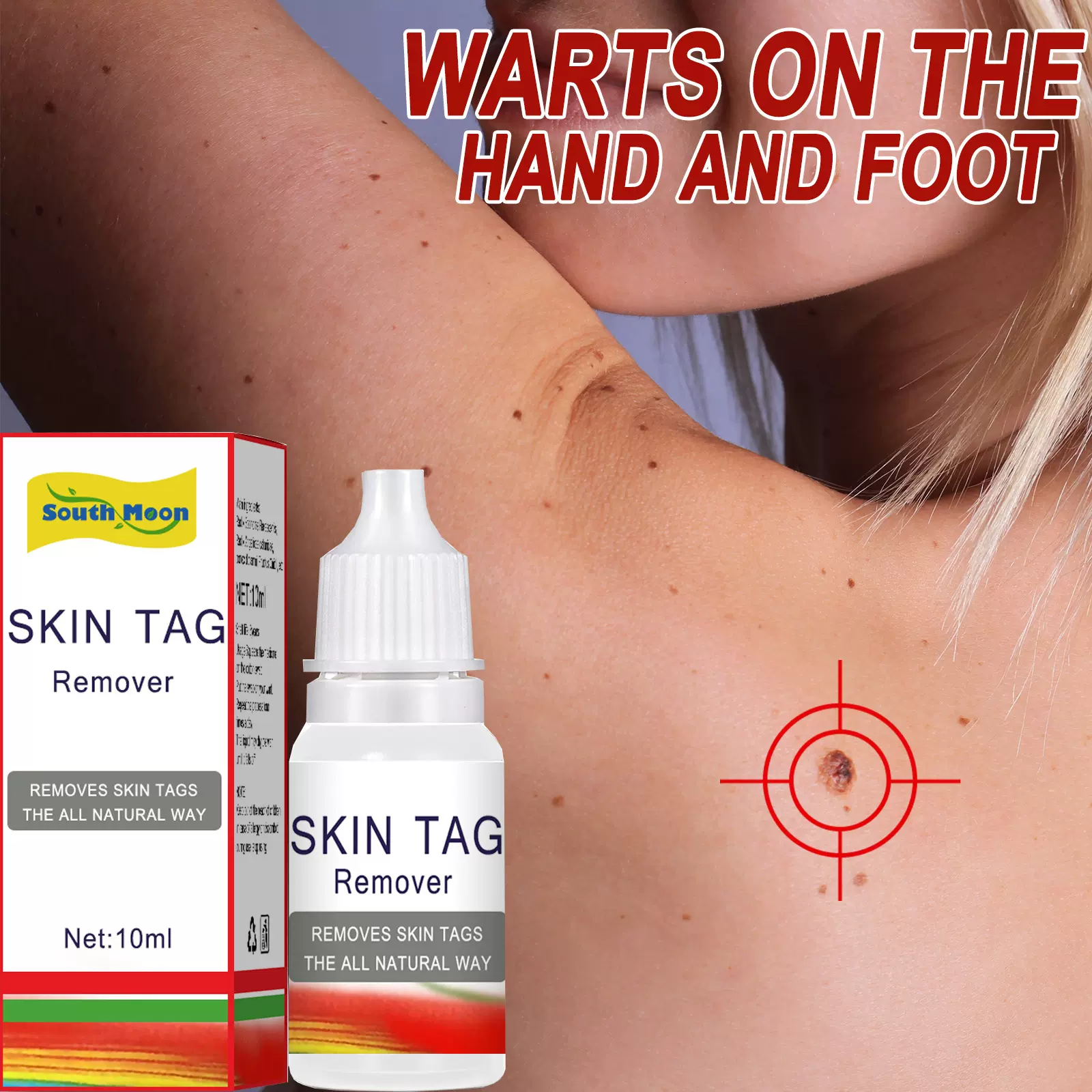 South Moon 皮肤护理液 温和柔滑面部身体肌肤光泽嫩滑清洁护理液