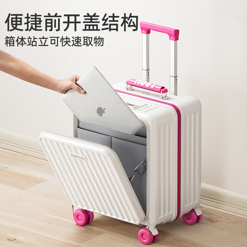 14inch Luggage Suitcase 20inch Carry-On Suitcase for Women 18-Inch Carry-On Suitcase That Can Be Taken on the Plane 16-Inch Small Front-Opening Password Suitcase 14inch Luggage Suitcase 20inch Carry-On Suitcase for Women 18-Inch Carry-On Suitcase That Can Be Taken on the Plane 16-Inch Small Front-Opening Password Suitcase