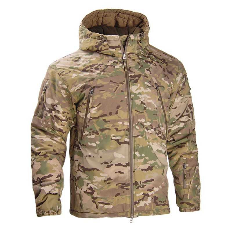 Dragon Armor 2.0 Cotton Jacket Outdoor Winter American Style Trendy Tactical Cotton Jacket Camouflage Men's Warm Thickened Cotton Coat