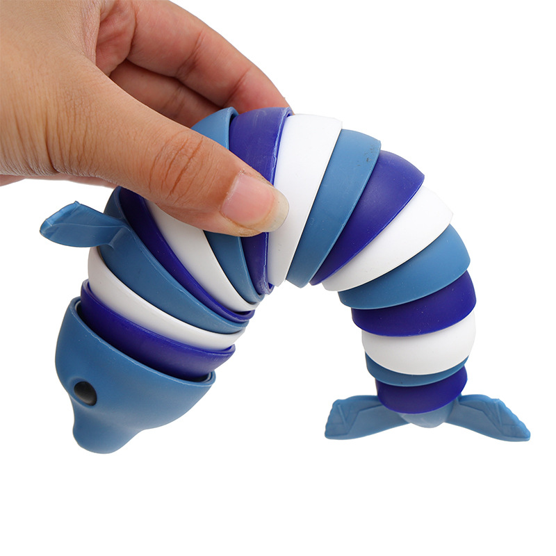 Nette Marine Shark Dolphin Dekompression Spaß Spielzeug Großhandel display picture 4