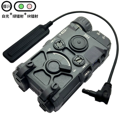 UV fənərlər red green blue laser - black-green-laser-ir-laser-led-light-long-bright-flash-with-lettering-full-function-version