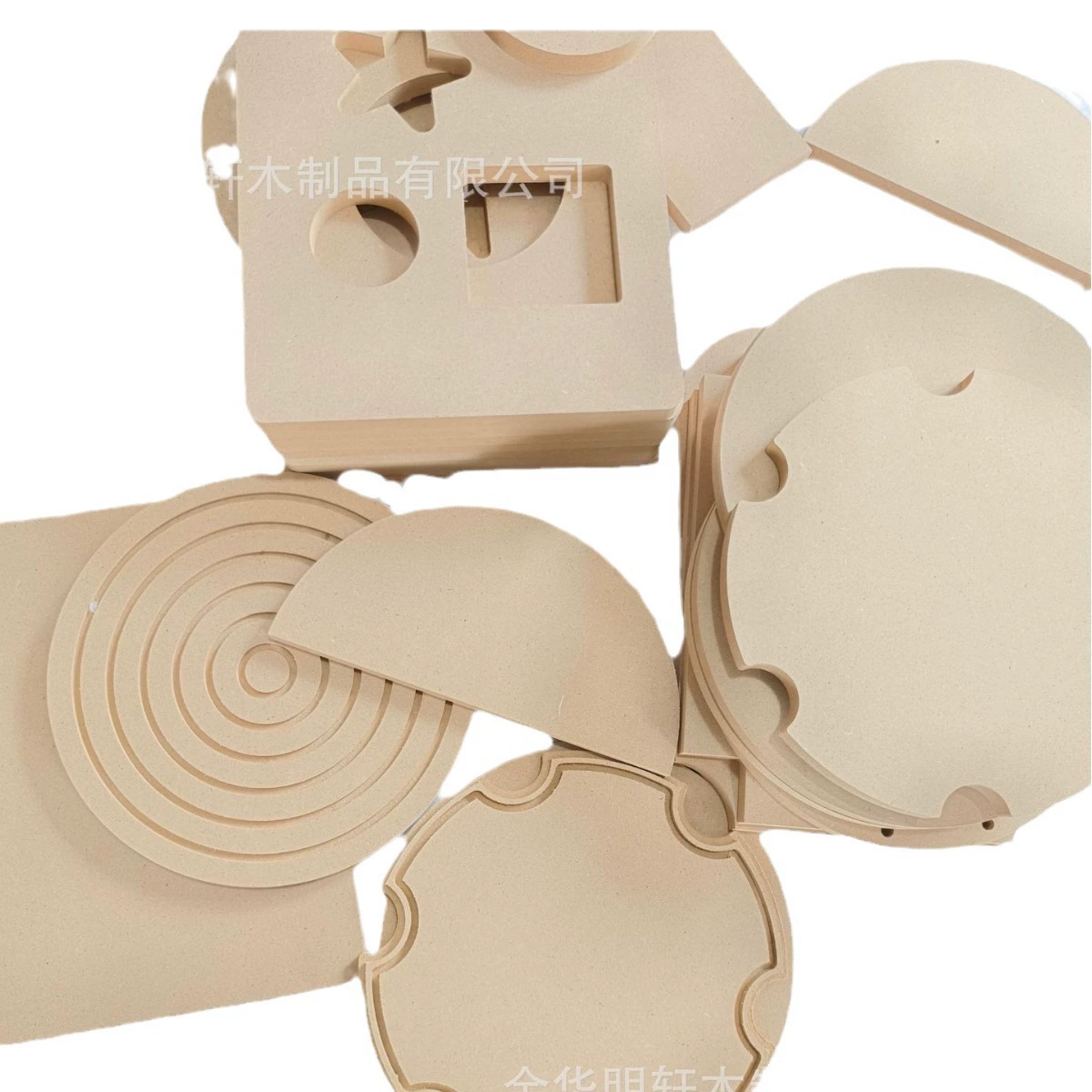 Индивидуальная плита МДФ, древесноволокнистая плита средней плотности, гравировка и резка, индивидуальная фрезерная обработка и мойка по чертежам.