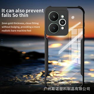 刀锋精孔适用Realme 15 PRO手机壳Realme 15高透亚克力防摔保护套