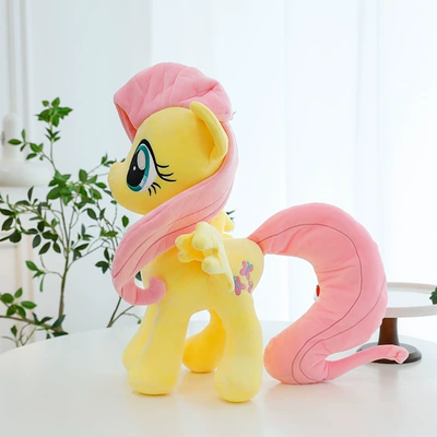 Unicorn Pillow, Pinkie Pie Doll, Oyuncaq yastıqlar - yellow-30cm018kg