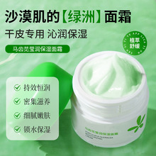 轻朴马齿苋莹润保湿面霜深层补水高保湿舒缓控油滋养乳液敏感肌女