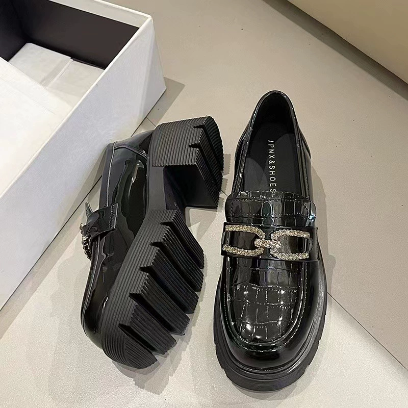 Loafers «啄木鸟», платформа, обувь, кожаная обувь, тренд сезона