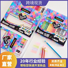 态思50色无木可擦彩铅画画学生文具彩色铅笔绘画专用彩铅可擦肉色