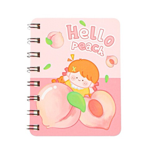 Creative Cartoon Coil Book Student Mini Portable Book Cute Children's Gift Stationery Notebook Wholesale