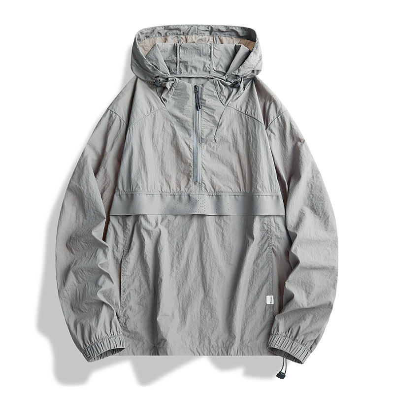 Ropa de protección solar de seda de hielo de la montaña del pájaro carpintero