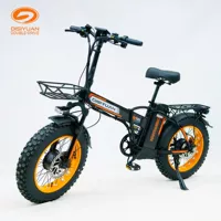 20-дюймовый электрический велосипедный мопед 48V500W литиевый топливный тормоз Harley Экспорт внешней торговли