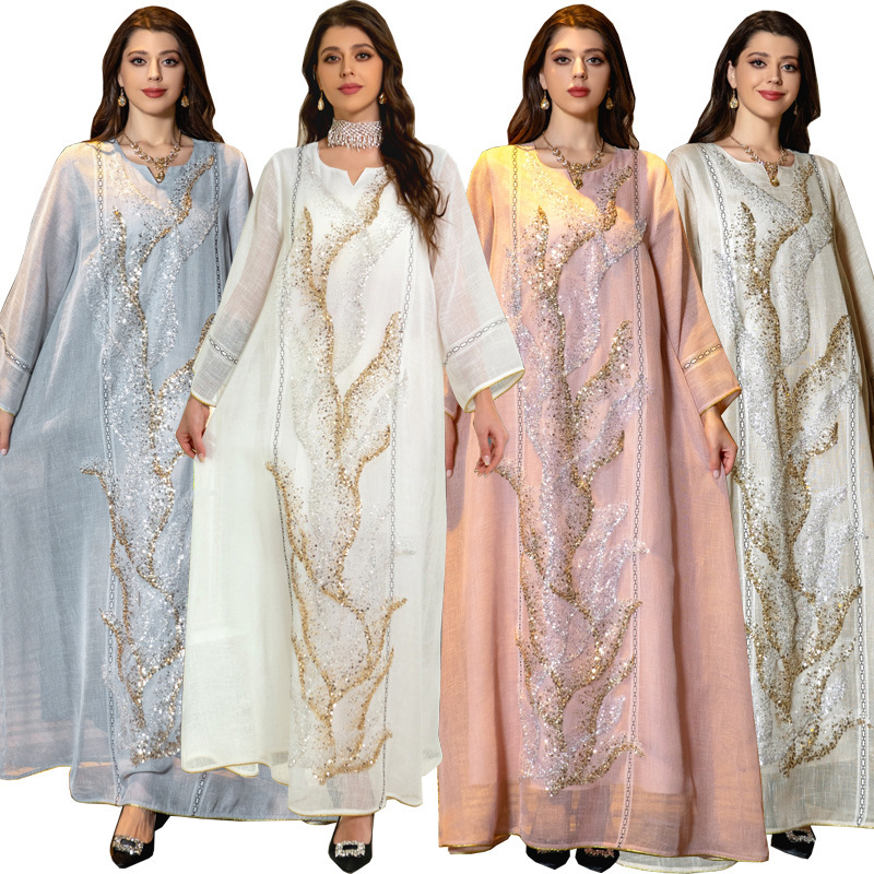 Ab295 2026 Summer New Fashion Women's Pullover Dress Amazon Plus Size Women's Clothing