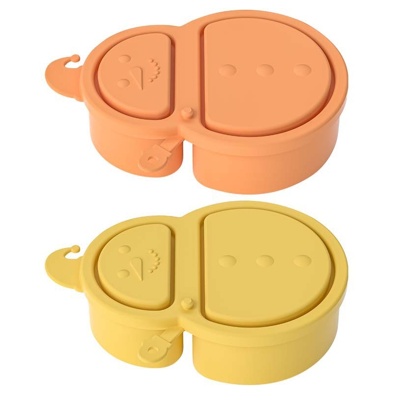 Snack container lid 调味盒酱料盒零食容器盖食品硅胶|undefined