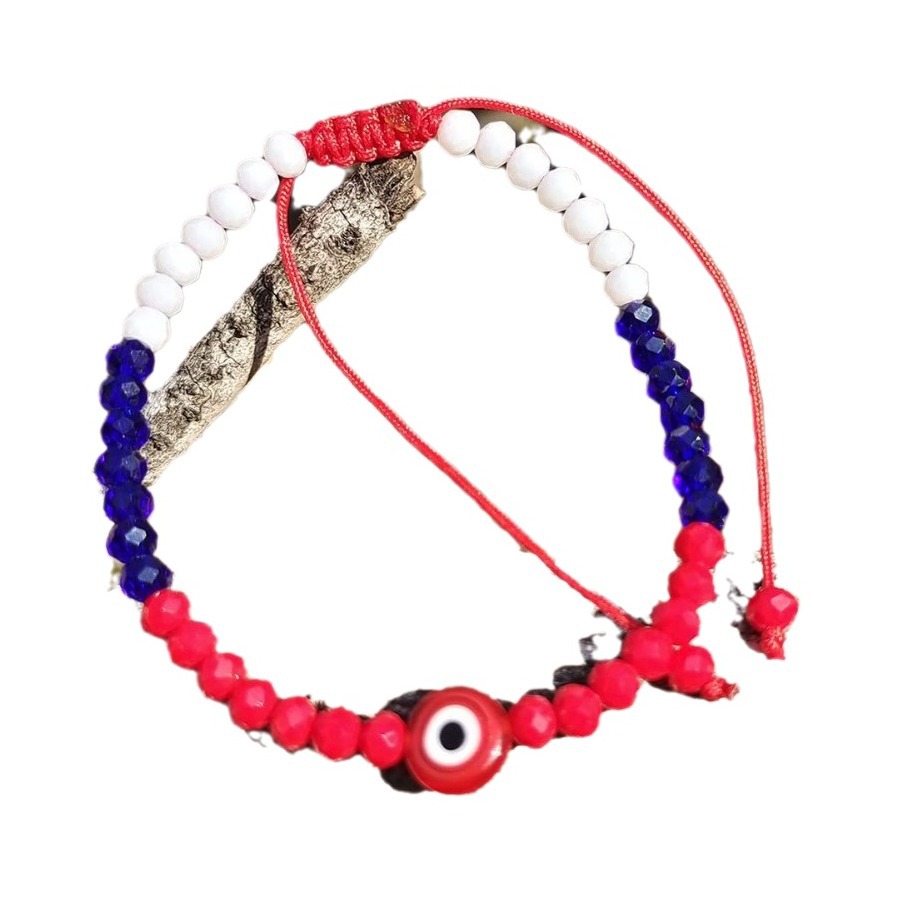 Lucky Red String Evil Eye Protection Bracelet Handmade Jewelry_voghion.com