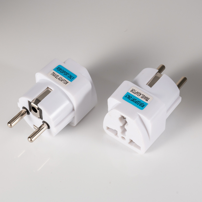 European Standard German Standard Conversion Plug France South Korea Russia Bali Travel Conversion Socket German Converter