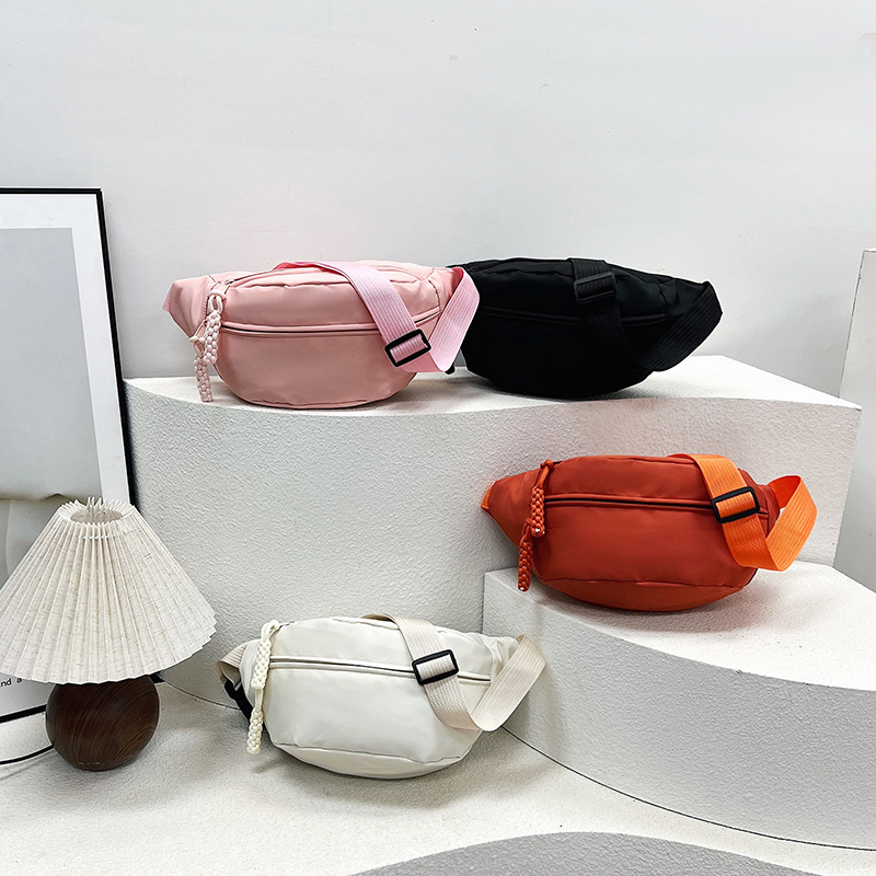 Bolsa de pecho para damas, simple y de gran capacidad, mochila casual japonesa, mochila de hombro para estudiantes, bolsa deportiva ligera.