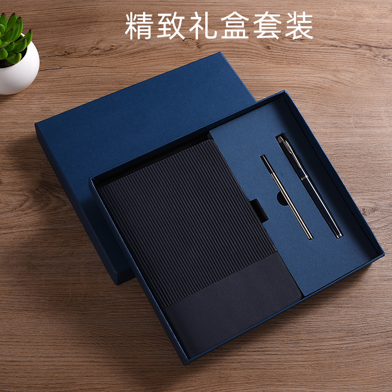 Caja de regalo de cuaderno de notas personalizada logotipo de negocios cuaderno de notas de oficina cuaderno de eventos corporativos de la escuela