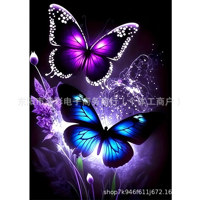 Pintura de diamantes de venta caliente transfronteriza Pintura de diamantes de comercio exterior de Amazon Pintura de diamantes de Estados Unidos Decoración de pegatinas de diamantes