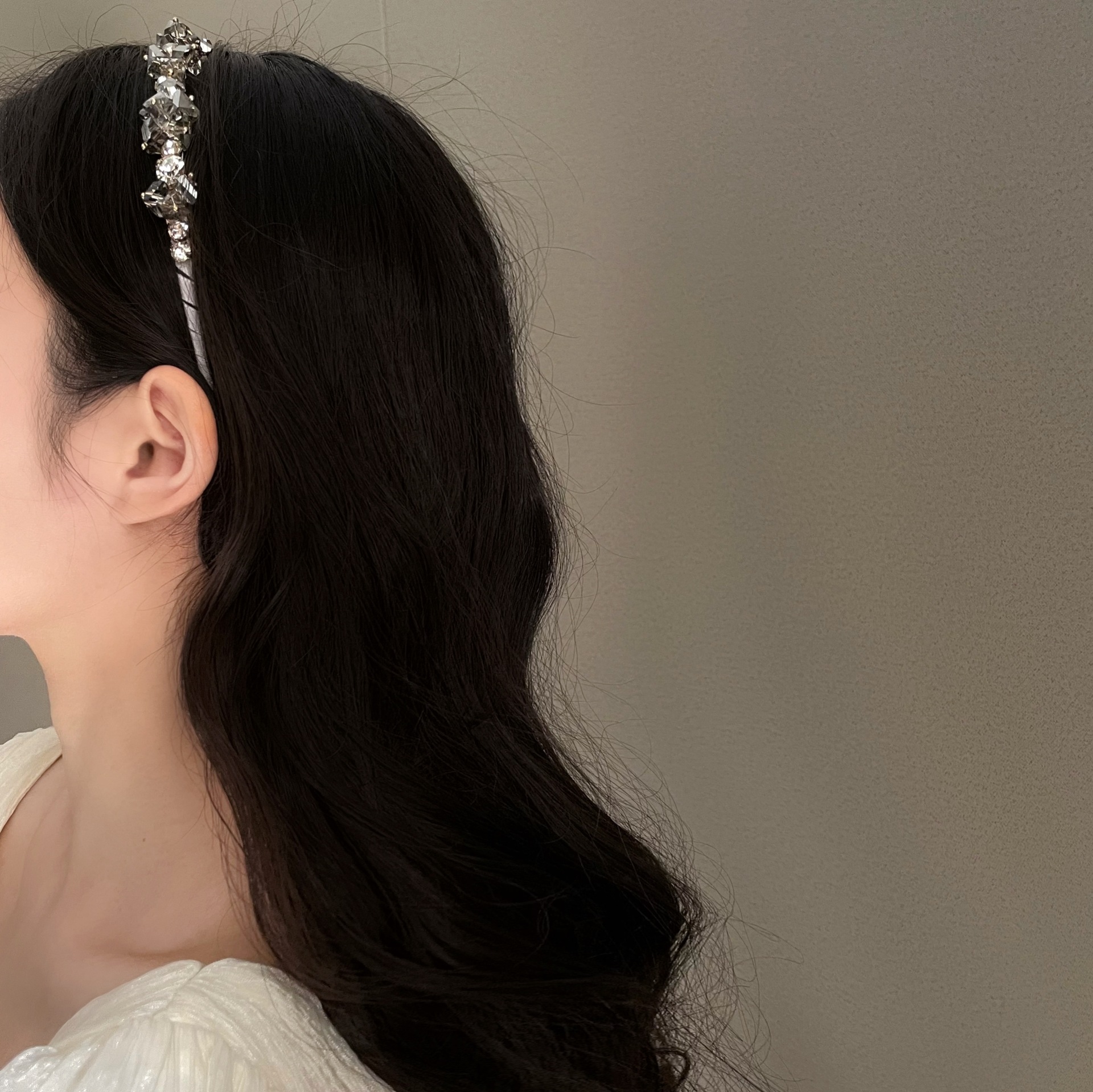 "Falling world" fata cristallo compleanno fascia elegante retrò francese accessori per capelli copricapo stile principessa coreana_voghion.com