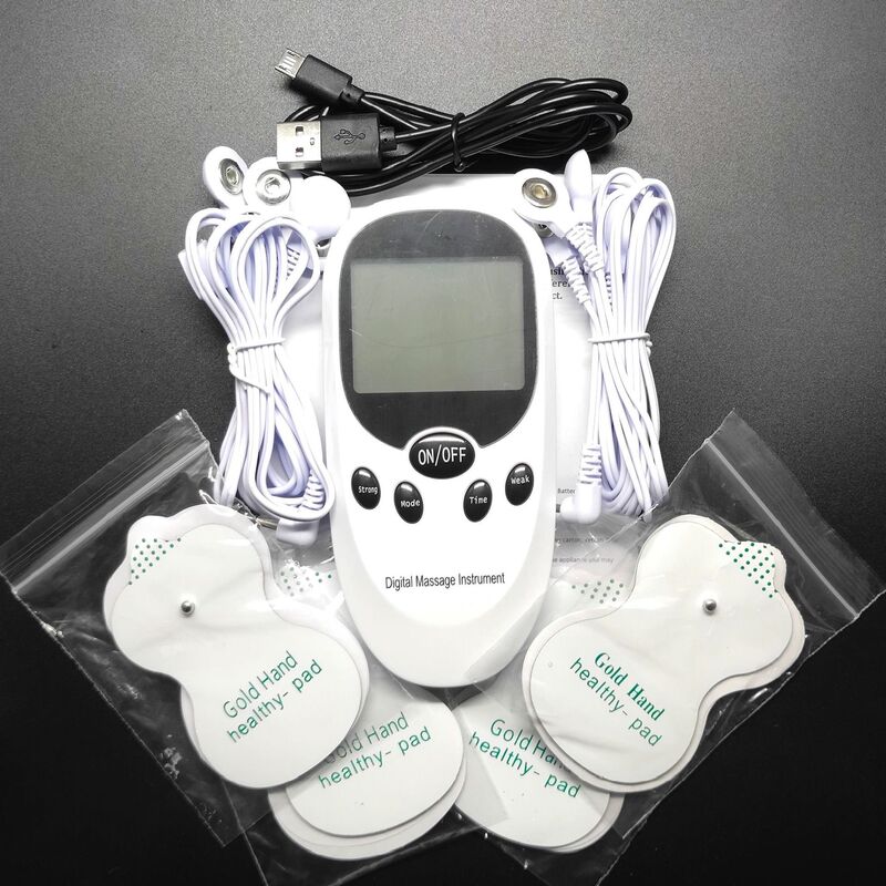クロスボーダー新商品の人気ヒットTENCダブル出力家庭用モデル経絡デジタルマッサージ器多機能パルス|undefined