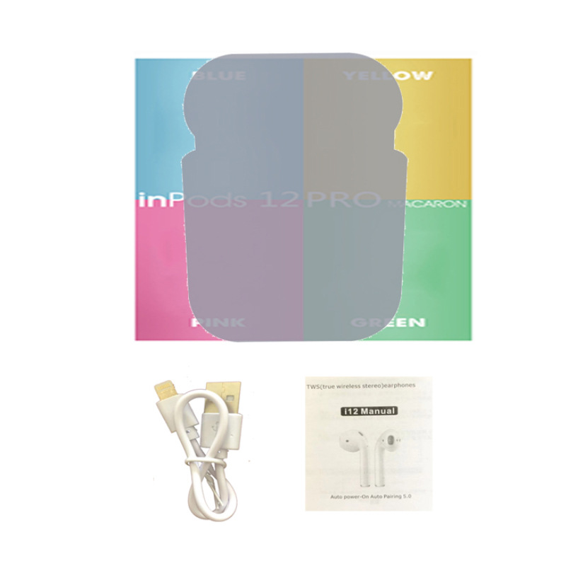 I7s auricular inalámbrico Bluetooth i9s/i12 estéreo 5,0 binaural deportes cinturón almacén i7tts auricular transfronterizo