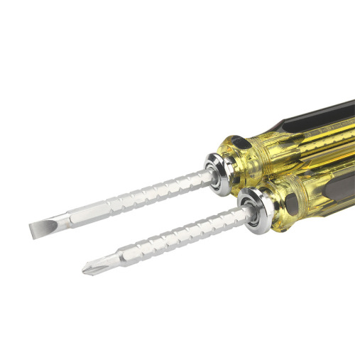 Cross screwdriver multi-function flat-blade screwdriver set telescopic dual-purpose screwdriver household screwdriver repair tool