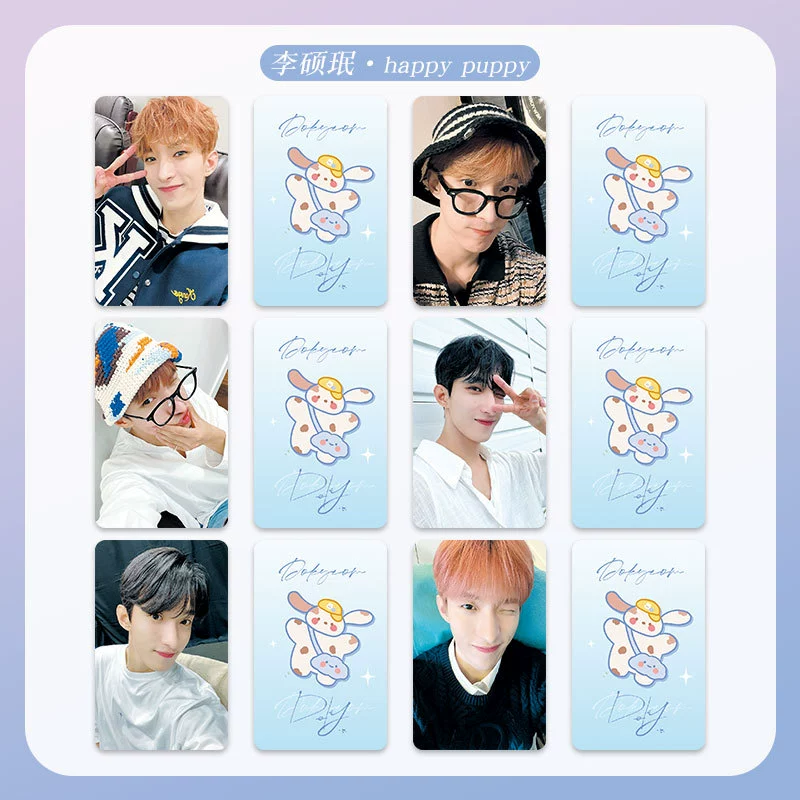 K-pop mini photo card set (Seventeen style) — 6-photo designs, 30-style collectible cards