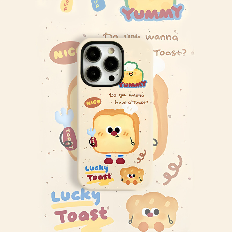 Spot Bread Chef Is Suitable for Apple 16, Huawei, Oppo, Xiaomi, Vivo, Honor, and Feilin Two-In-One Phone Case Spot Bread Chef Is Suitable for Apple 16, Huawei, Oppo, Xiaomi, Vivo, Honor, and Feilin Two-In-One Phone Case