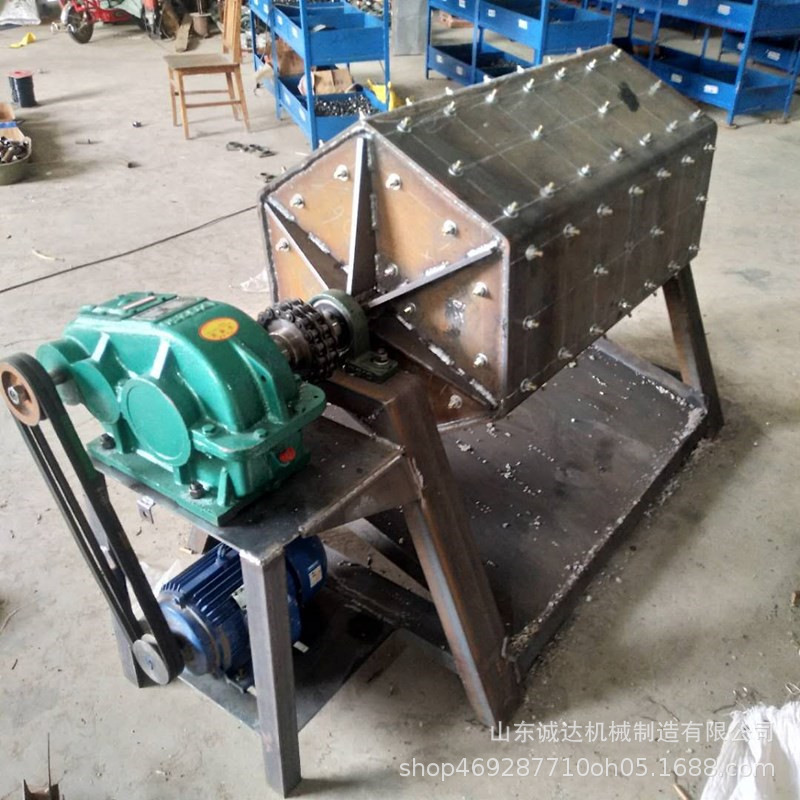 加聚氨酯内衬滚筒抛光机 树脂件表面抛光机 铁件打磨除锈机