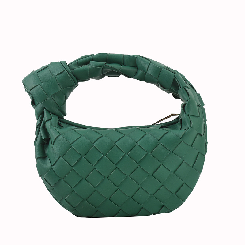 2021 New Net Red Axige Same Handbag Cloud Bag Cross-border Woven Croissant Underarm Women's Bag