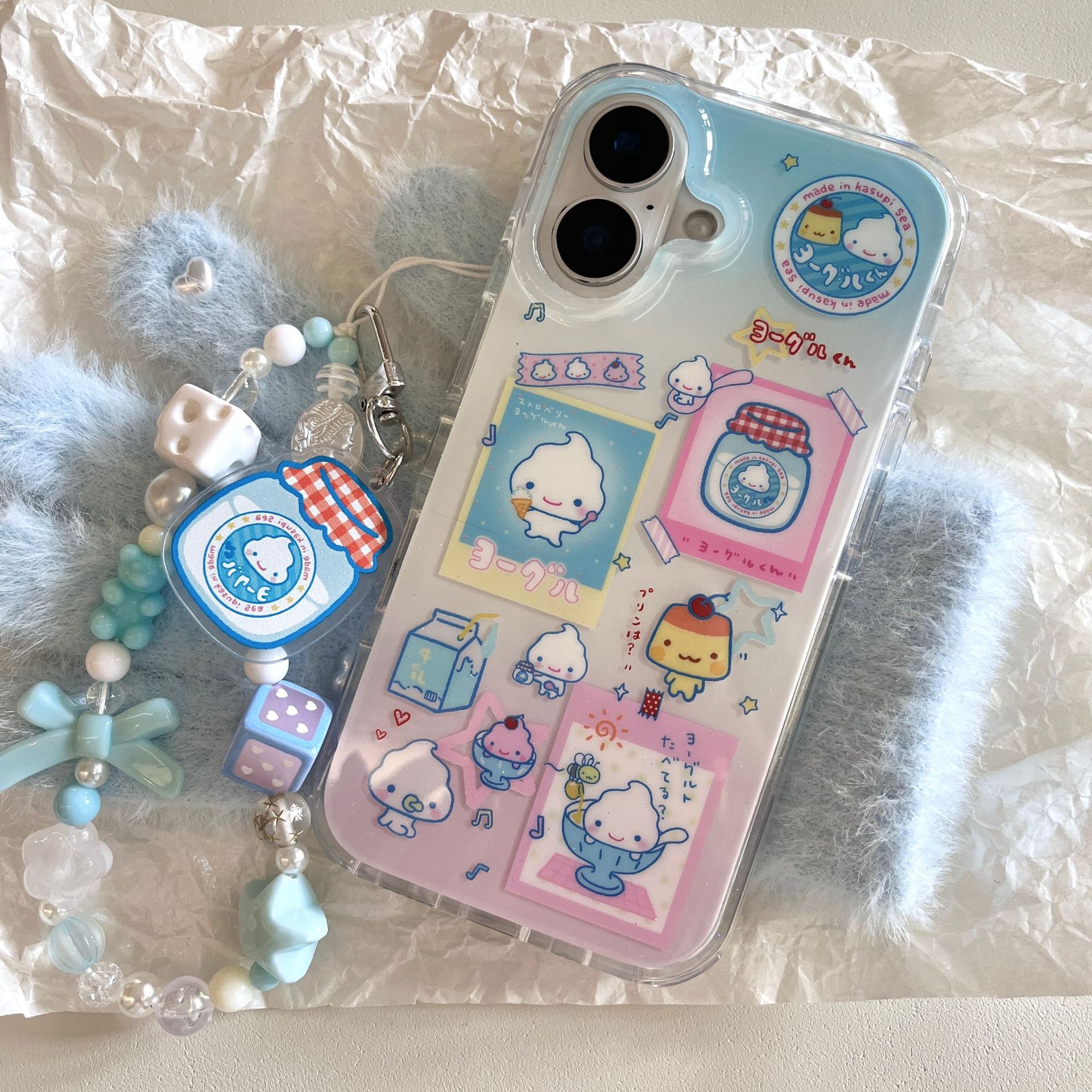 Divertido y lindo pudín para Apple 16ProMax funda para teléfono móvil 15Pro Girl Heart 14/13 Red neta 15PM nuevo