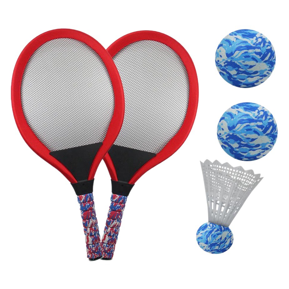 Badminton Trainer Tennis Racket Set Children's Toys Play Badminton Kindergarten Gift Factory Direct Sale