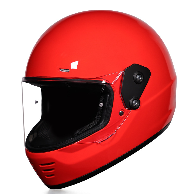 Orz bicicleta eléctrica casco completo personalidad de invierno de los hombres fresco de las mujeres de la moda nacional crucero Retro Coche casco Four Seasons Pass