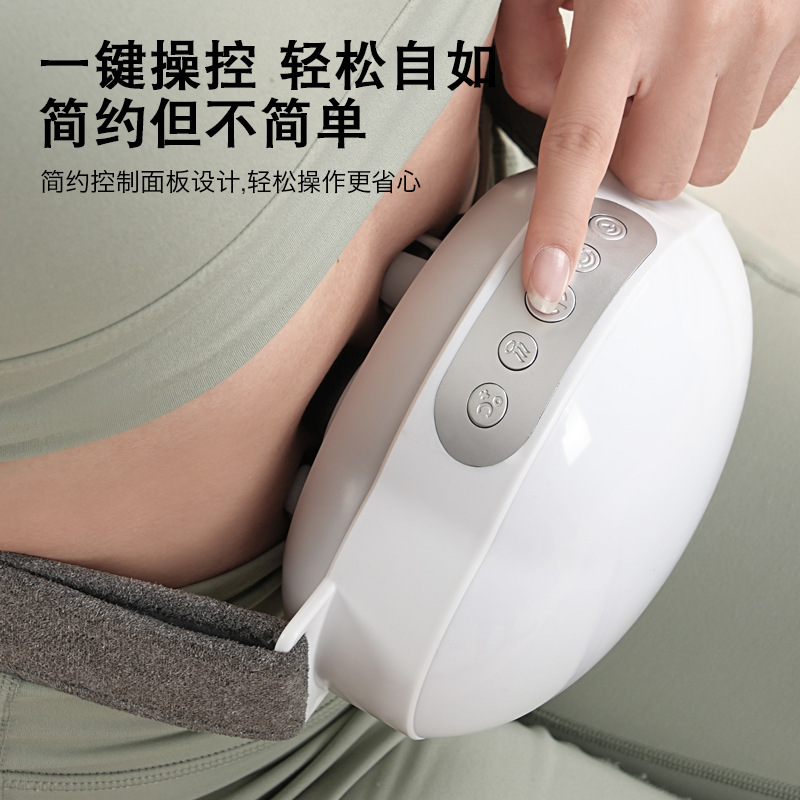 Electric Abdominal Massager for Home Use with Heating, Belly Rubbing, Intestinal Peristalsis, Waist Binding, Single Plate Moxibustion and Abdominal Rubbing Instrument
