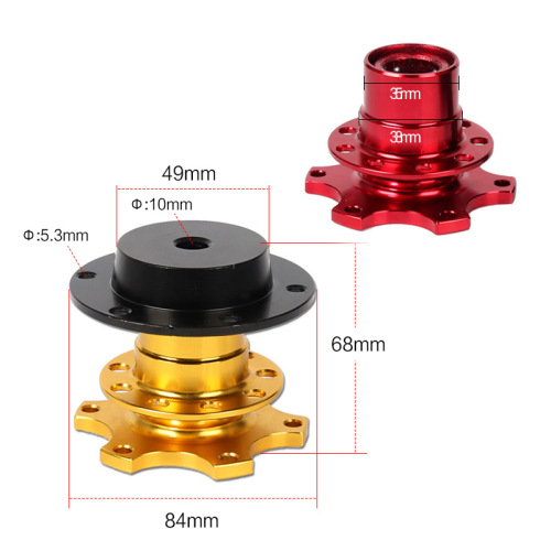 Racing simulation game accessories steering wheel quick release racing competition adapter aluminum alloy drift formula