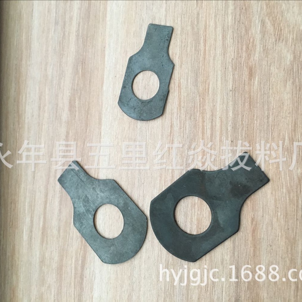 厂家生产 国标镀锌双耳止动垫圈 止退挡圈 止退垫圈GB855