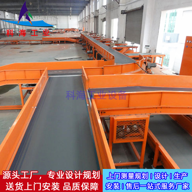 深圳厂家生产供应动力滚筒出库输送线 仓储包裹入库物流分拣线